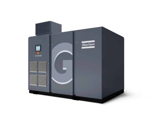 Компрессор винтовой ATLAS COPCO GA 200 VSD - 8,5 бар (211 л мин, 5 бар, 200 кВт, 5682 кг, 3700х200