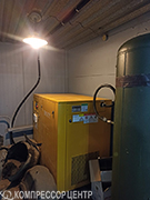 Винтовой компрессор "Berg" ВК-37/10 Р для ООО "Астар"