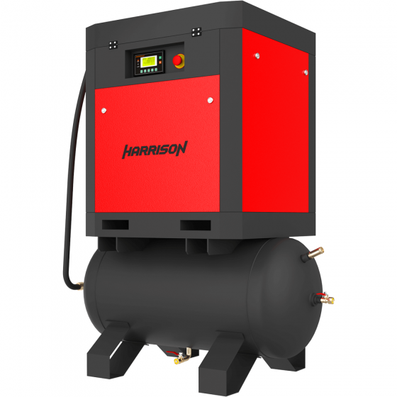 Винтовой компрессор с ременным приводом Harrison HRS-942100T5 - 10 бар (IP54)