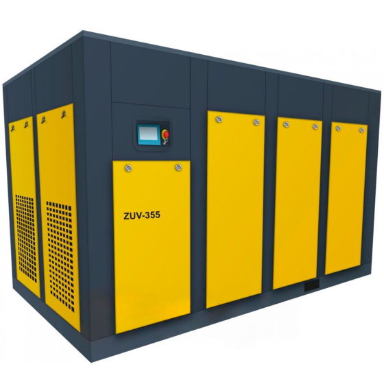 Винтовой компрессор ZUV – 355 13 бар прямой привод IP 23 D