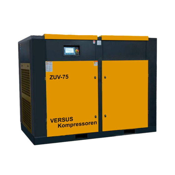 Винтовой компрессор ZUV – 75 8 бар прямой привод IP 23 F