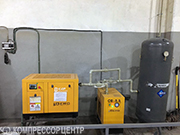 Проект - Винтовой компрессор Berg ВК-4Р для ИП Поляков