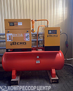Проект - Винтовой компрессор Berg ВК-7,5Е О-500/8 для ООО ПК Алдар