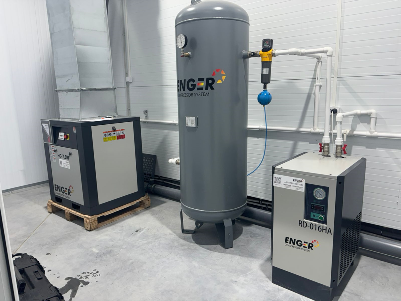 Проект - Винтовой компрессор Enger для ООО Алфит Плюс Проект - Винтовой компрессор Enger для ООО Алфит Плюс